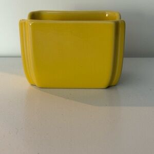 Fiestaware Yellow Sugar Packet Holder